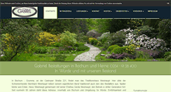 Desktop Screenshot of gabriel-bestattungen.de